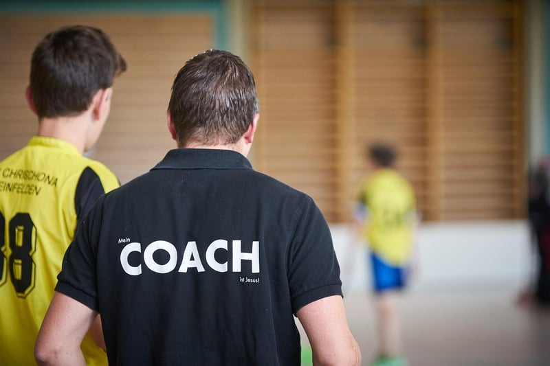 Mentor guiding a student